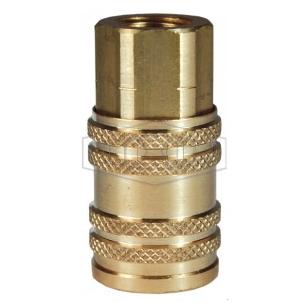 M Series ARO Quick Disconnect Pneumatic Coupler, 3/8 in Nominal, Quick Disconnect Coupler x FNPT, 30